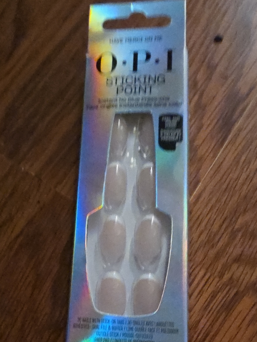 OPI Clear Natural Press-On Nails